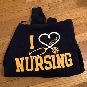 Drexel nursing hoodie